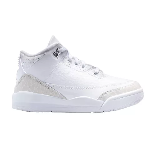 Jordan 3 Retro Pure Money (2025) (PS) alacsony szárú sneaker – termékfotó, oldalnézet