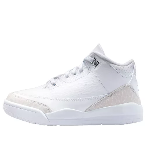 Jordan 3 Retro Pure Money (2025) (PS) alacsony szárú sneaker – termékfotó, oldalnézet