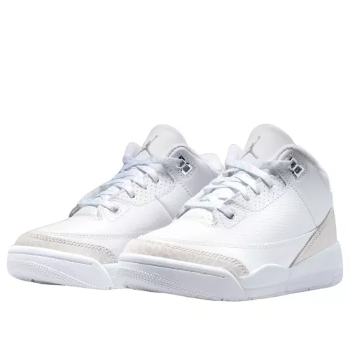 Jordan 3 Retro Pure Money (2025) (PS) alacsony szárú sneaker – termékfotó, oldalnézet