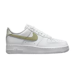 Nike Air Force 1 Low White Olive alacsony szárú sneaker – termékfotó, oldalnézet