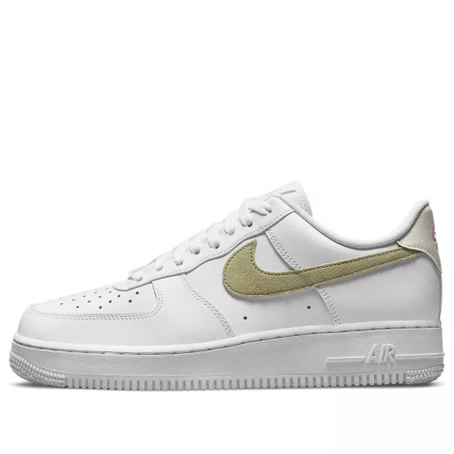 Nike Air Force 1 Low White Olive alacsony szárú sneaker – termékfotó, oldalnézet