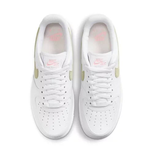 Nike Air Force 1 Low White Olive alacsony szárú sneaker – termékfotó, oldalnézet