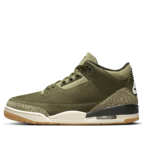 Jordan 3 Retro Family Affair alacsony szárú sneaker – termékfotó, oldalnézet