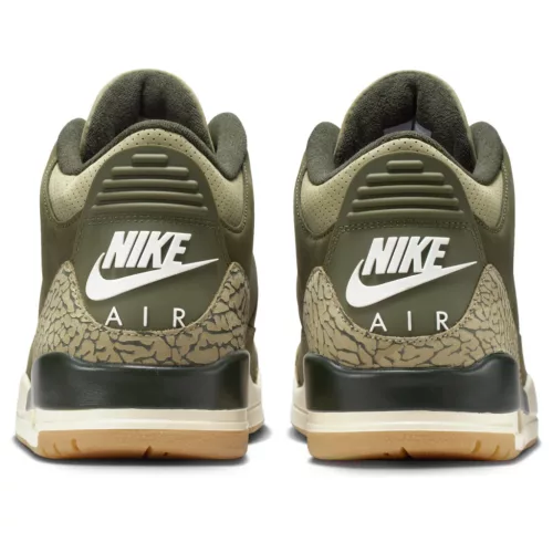 Jordan 3 Retro Family Affair alacsony szárú sneaker – termékfotó, oldalnézet