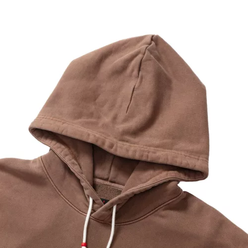 Travis Scott x Jordan Flight Graphic Hoodie Archaeo Brown – termékfotó, oldalnézet