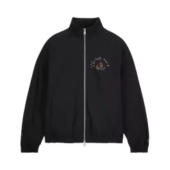 Travis Scott x Jordan Woven Jacket Black – termékfotó, oldalnézet