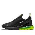 Nike Air Max 270 Black Neon alacsony szárú sneaker – termékfotó, oldalnézet