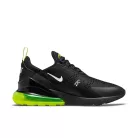 Nike Air Max 270 Black Neon alacsony szárú sneaker – termékfotó, oldalnézet