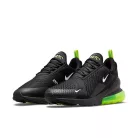 Nike Air Max 270 Black Neon alacsony szárú sneaker – termékfotó, oldalnézet