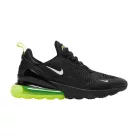 Nike Air Max 270 Black Neon férfi alacsony szárú utcai sneaker fekete