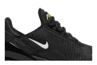 Nike Air Max 270 Black Neon férfi alacsony szárú utcai sneaker fekete