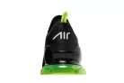Nike Air Max 270 Black Neon férfi alacsony szárú utcai sneaker fekete