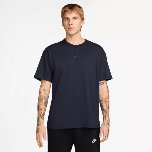 Nike Sportswear Premium Essentials Men's T-Shirt Obsidian/Obsidian – termékfotó, oldalnézet