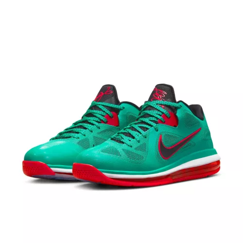 Nike LeBron 9 Low Reverse Liverpool alacsony szárú sneaker – termékfotó, oldalnézet