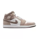 Air Jordan 1 Mid Enigma Stone férfi közepes szárú kosárlabdacipő szürke