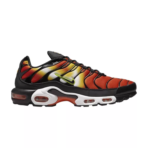 Nike Air Max Plus Sunset Orange Yellow (2021) alacsony szárú sneaker – termékfotó, oldalnézet