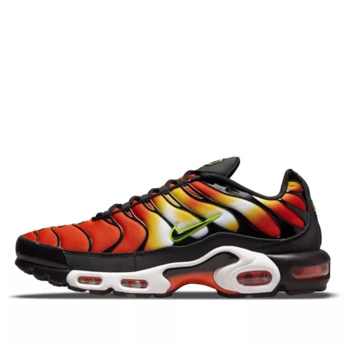 Nike Air Max Plus Sunset Orange Yellow (2021) alacsony szárú sneaker – termékfotó, oldalnézet