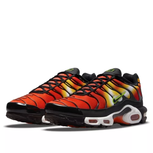Nike Air Max Plus Sunset Orange Yellow (2021) alacsony szárú sneaker – termékfotó, oldalnézet