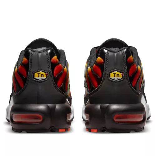Nike Air Max Plus Sunset Orange Yellow (2021) alacsony szárú sneaker – termékfotó, oldalnézet