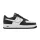 Nike Air Force 1 Low '07 White Swoosh Panda férfi alacsony szárú utcai sneaker fekete fehér