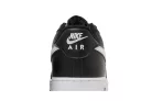 Nike Air Force 1 Low '07 White Swoosh Panda férfi alacsony szárú utcai sneaker fekete fehér
