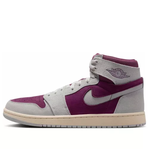 Jordan 1 High Zoom Air CMFT 2 Bordeaux (Women's) magas szárú sneaker – termékfotó, oldalnézet