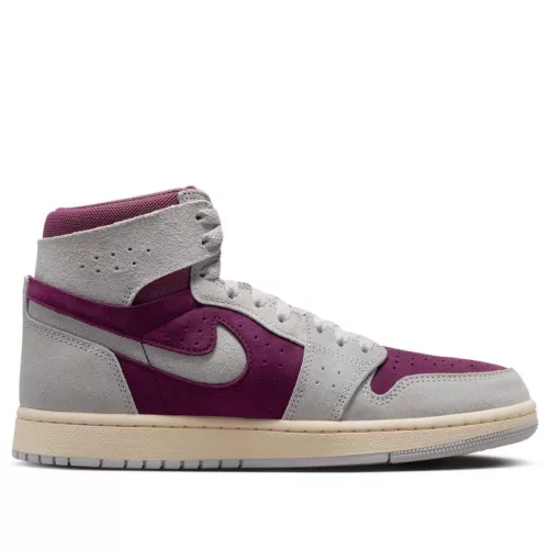 Jordan 1 High Zoom Air CMFT 2 Bordeaux (Women's) magas szárú sneaker – termékfotó, oldalnézet