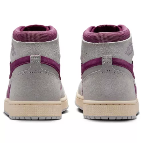 Jordan 1 High Zoom Air CMFT 2 Bordeaux (Women's) magas szárú sneaker – termékfotó, oldalnézet