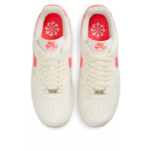 Nike Air Force 1 '07 Next Nature Sail Hot Lava (Women's) alacsony szárú sneaker – termékfotó, oldalnézet