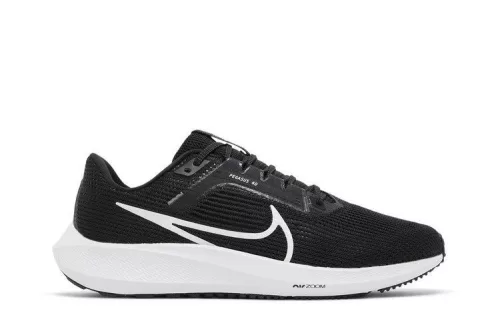 Nike Air Zoom Pegasus 40 Black White férfi alacsony szárú futócipő fekete