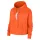 Team 13 Courtside Women's Nike WNBA Cropped Pullover Hoodie Brilliant Orange/Brilliant Orange/White – termékfotó, oldalnézet