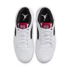 Jordan Stadium 90 White Black Gym Red alacsony szárú sneaker – termékfotó, oldalnézet