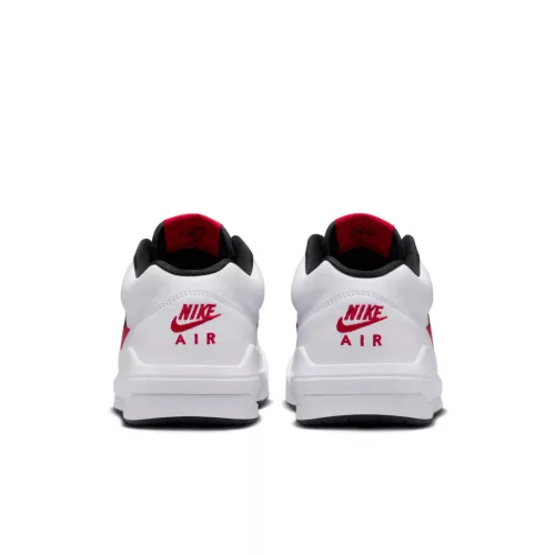 Jordan Stadium 90 White Black Gym Red alacsony szárú sneaker – termékfotó, oldalnézet