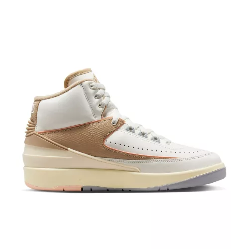 Jordan 2 Retro Craft Sunset Haze (Women's) alacsony szárú sneaker – termékfotó, oldalnézet