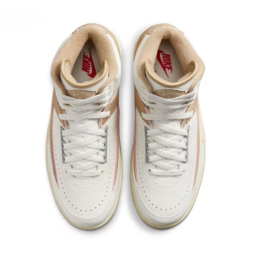 Jordan 2 Retro Craft Sunset Haze (Women's) alacsony szárú sneaker – termékfotó, oldalnézet