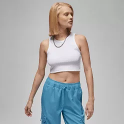 Jordan Women's Tank White – termékfotó, oldalnézet
