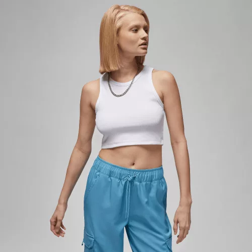 Jordan Women's Tank White – termékfotó, oldalnézet