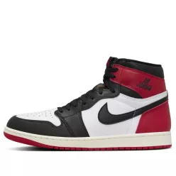 Jordan 1 Retro High OG Black Toe Reimagined magas szárú sneaker – termékfotó, oldalnézet