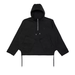 Air Jordan x Travis Scott 1/2-Zip Jacket 'Black' – termékfotó, oldalnézet