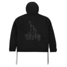 Air Jordan x Travis Scott 1/2-Zip Jacket 'Black' – termékfotó, oldalnézet