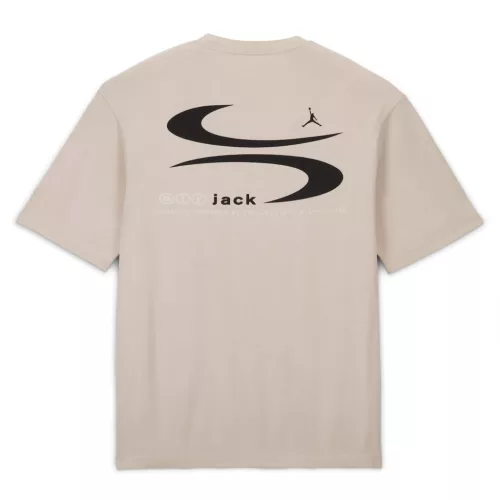 Jordan x Travis Scott T-Shirt Sail – termékfotó, oldalnézet