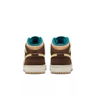 Jordan 1 Mid Cacao Wow (GS) közepes szárú sneaker – termékfotó, oldalnézet
