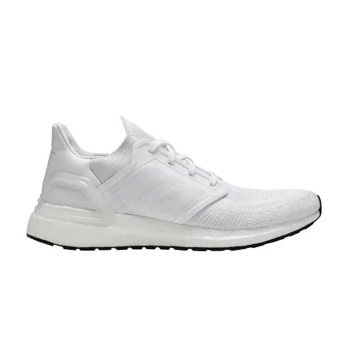 adidas Ultra Boost 20 Triple White alacsony szárú sneaker – termékfotó, oldalnézet