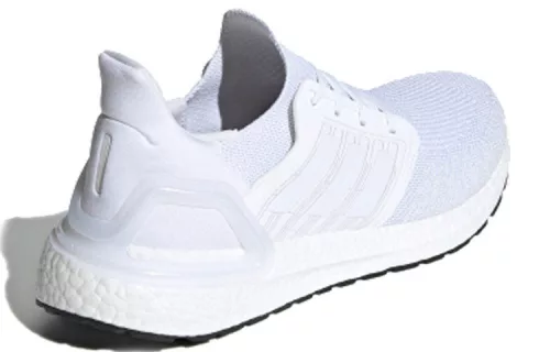 adidas Ultra Boost 20 Triple White alacsony szárú sneaker – termékfotó, oldalnézet