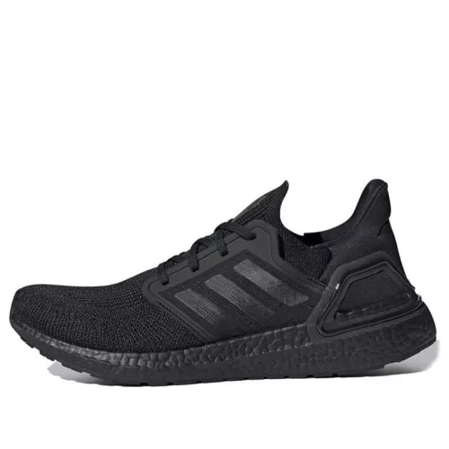 adidas Ultra Boost 20 Triple Black alacsony szárú sneaker – termékfotó, oldalnézet