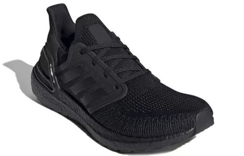 adidas Ultra Boost 20 Triple Black alacsony szárú sneaker – termékfotó, oldalnézet