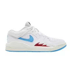 Jordan Stadium 90 White Dark Powder Blue (Women's) alacsony szárú sneaker – termékfotó, oldalnézet