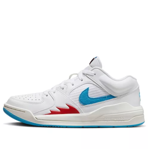 Jordan Stadium 90 White Dark Powder Blue (Women's) alacsony szárú sneaker – termékfotó, oldalnézet