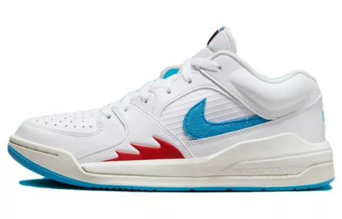 Jordan Stadium 90 White Dark Powder Blue (Women's) alacsony szárú sneaker – termékfotó, oldalnézet