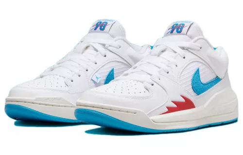 Jordan Stadium 90 White Dark Powder Blue (Women's) alacsony szárú sneaker – termékfotó, oldalnézet